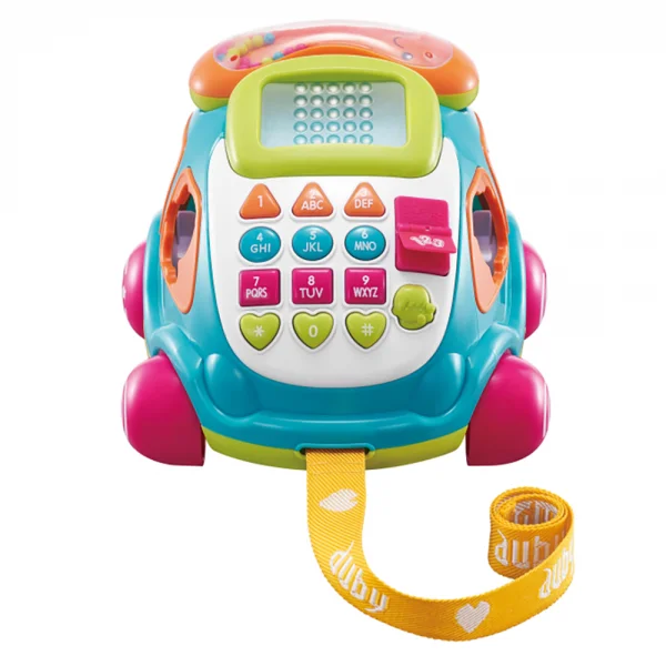 Đồ chơi xe điện thoại thả khối cao cấp EU461578