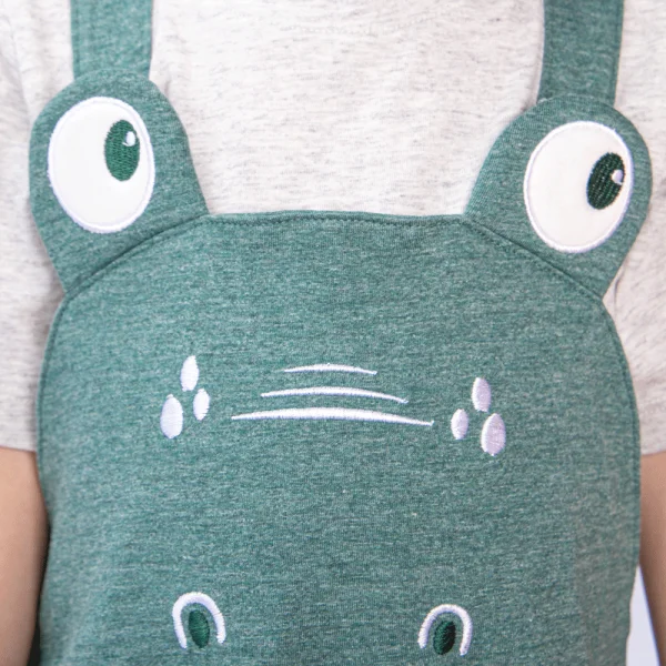 Bộ yếm bé trai ngắn Bst Cá sấu lùn Animo VĐ1122086 (6M-6Y,Xanh)