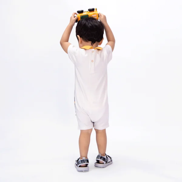 Bodysuit bé trai đùi Bst Cua sốt trứng muối Animo KK822025_519 (0-12M,Xám)