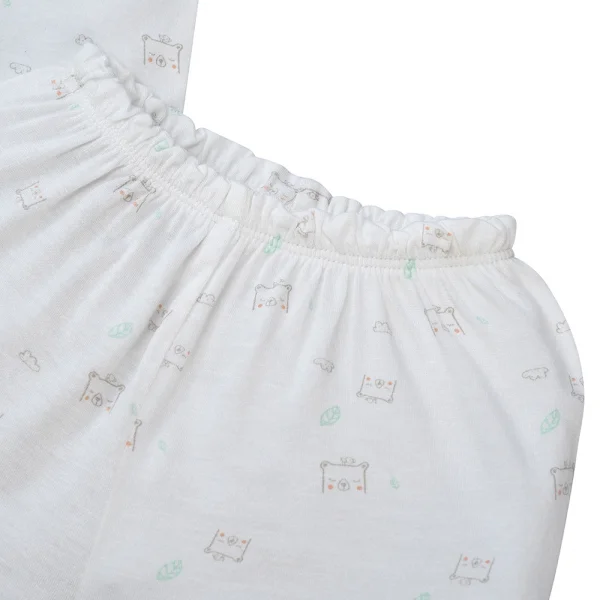 Bộ tính năng ngắn vải modal Animo VĐ522023 (0-24M,Xám)