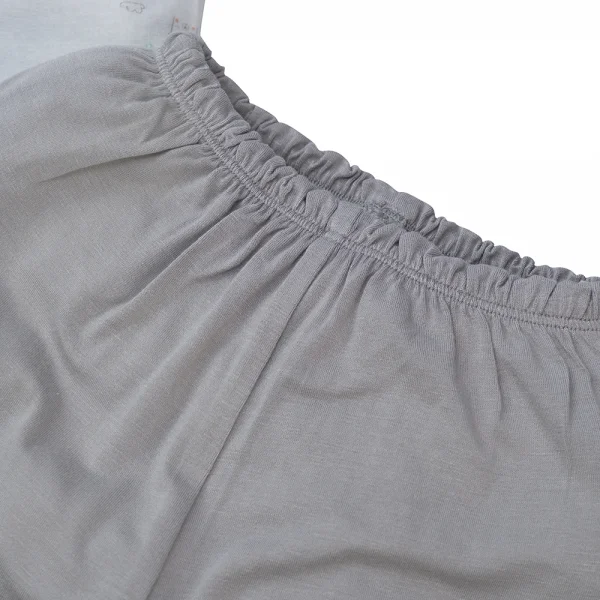 Bộ tính năng dài vải modal Animo VĐ522026 (0-12M,Xám)