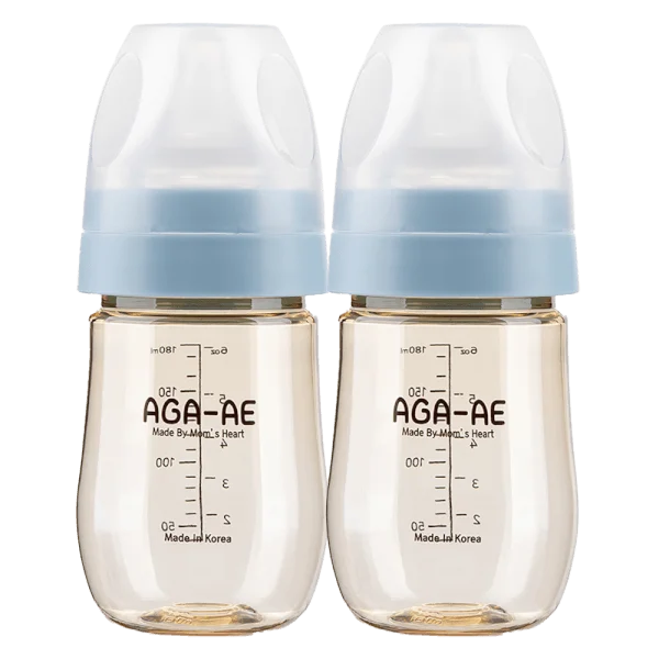 Combo 2 Bình sữa PPSU AGA-AE 180ml (xanh)