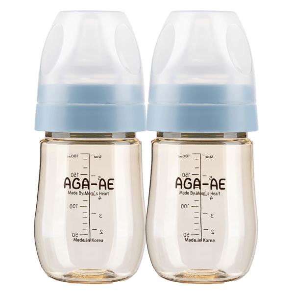 Combo 2 Bình sữa PPSU AGA-AE 180ml (xanh)