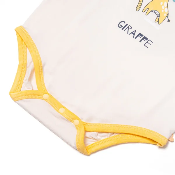 Bodysuit tính năng tam giác, vải modal BST Thiên Nga Animo BMC822080 (0-12M,Vàng)