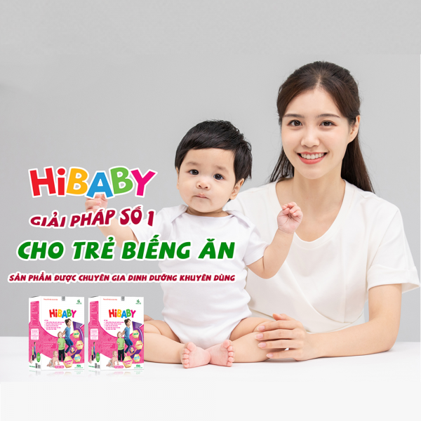 Thực phẩm bảo vệ sức khoẻ HiBABY (Hộp 20 gói stick 10ml)