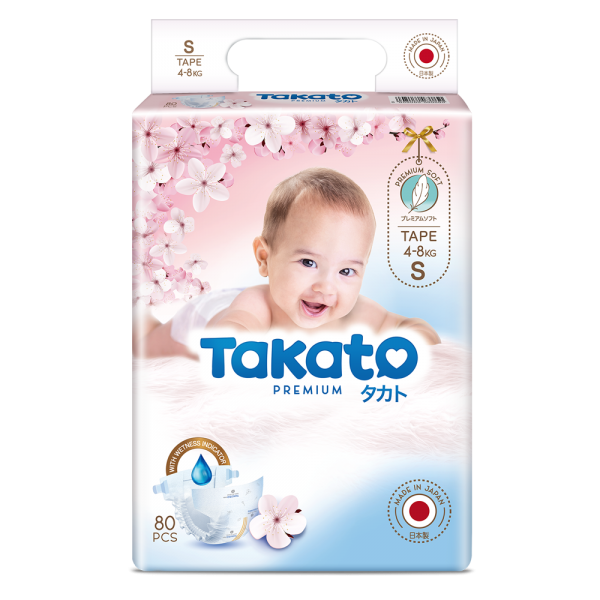[🇻🇳]Tã dán Nhật Bản Takato siêu mềm mại (S, 80 miếng) – Takato , SKU – 6766000000003 – concung.com 🇻🇳🛒Top1Shop🛒 🇻🇳Top1Vietnam🇻🇳 🛍🛒🇻🇳