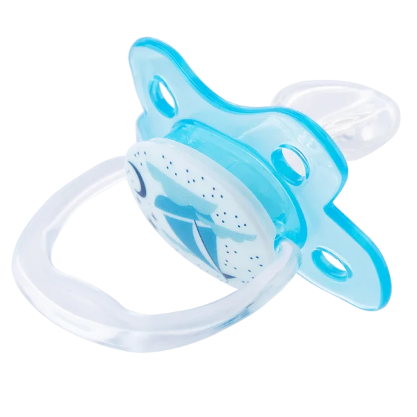 Ty ngậm Prevent Dr Brown Level 1, 0-6M, Xanh (giao họa tiết ngẫu nhiên)