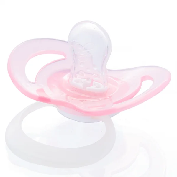 Ty ngậm chỉnh nha Nuby Silicone Ovan Hồng