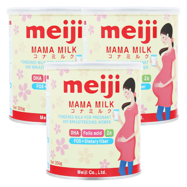 Combo 3 lon Sữa bầu Meiji mama 350g