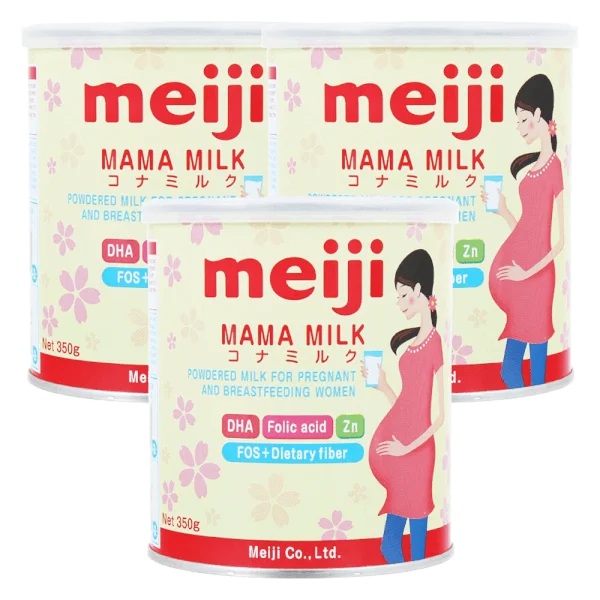 Combo 3 lon Sữa bầu Meiji mama 350g