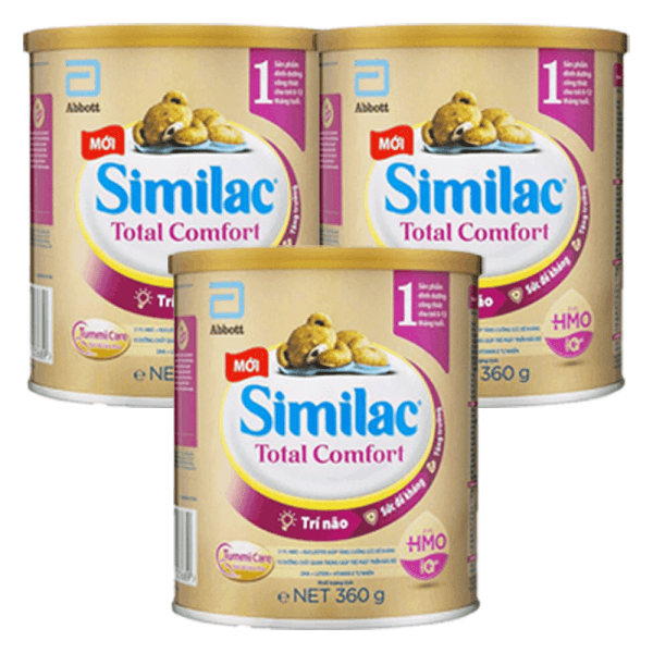 Combo 3 lon Sữa Similac Total Comfort 1 (HMO) 360g (0-12 tháng)