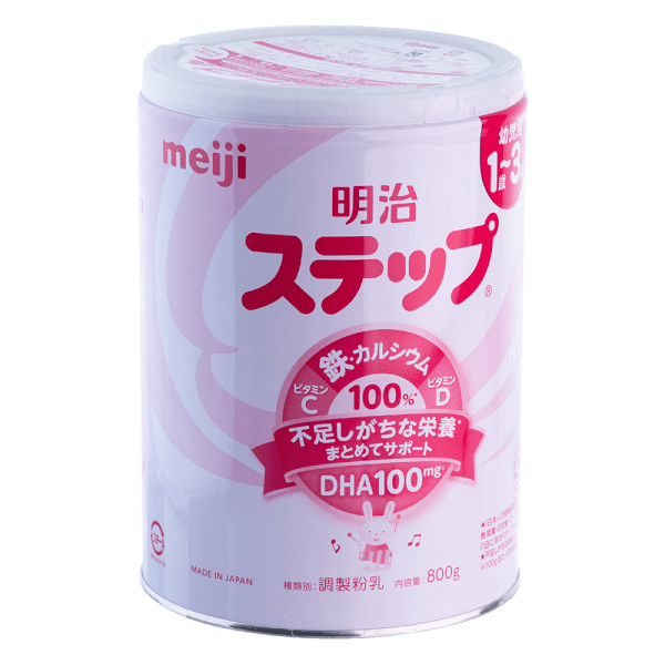 Sữa Meiji nội địa Nhật Step Milk, 1 - 3 tuổi, 800G