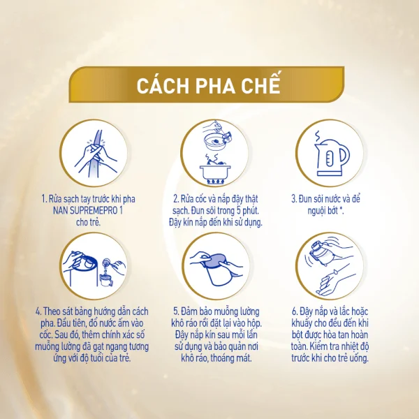 Sữa NAN SUPREME PRO số 1 800g (0-6 tháng) (giao bao bì ngẫu nhiên))