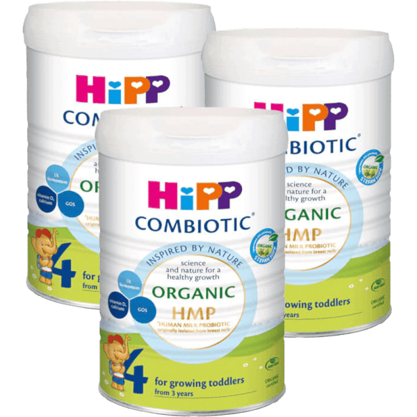 Combo 3 HiPP 4 Organic Combiotic 800g (Từ 3 tuổi)