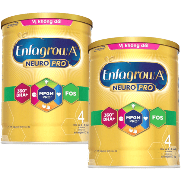 Combo 2 Sữa Enfagrow A+ số 4 1700g (2-6 tuổi) pitstop