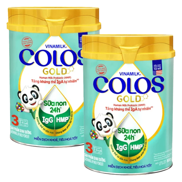 Combo 2 Sữa Vinamilk ColosGold số 3 800g (2-6 tuổi)