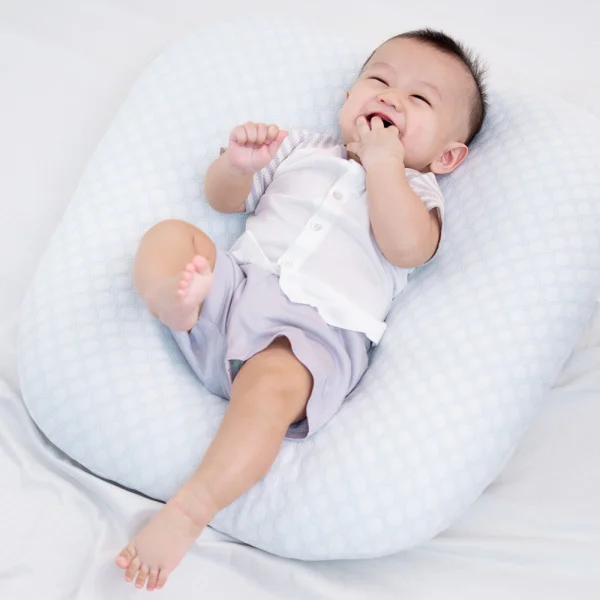 Bộ sơ sinh tính năng ngắn, vải lưới Animo I0322021 (0-12M,Xám)