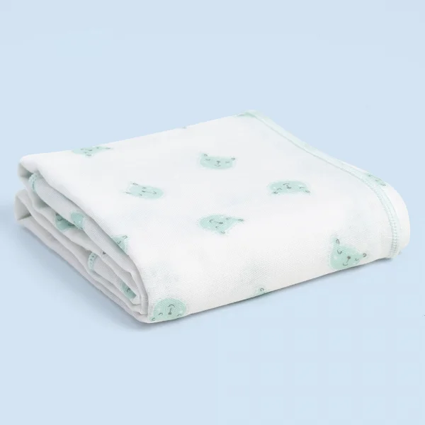 Khăn gạc tắm in hình Animo T2111_NBA007 (75x85cm,1 cái-Giao hoạ tiết ngẫu nhiên)