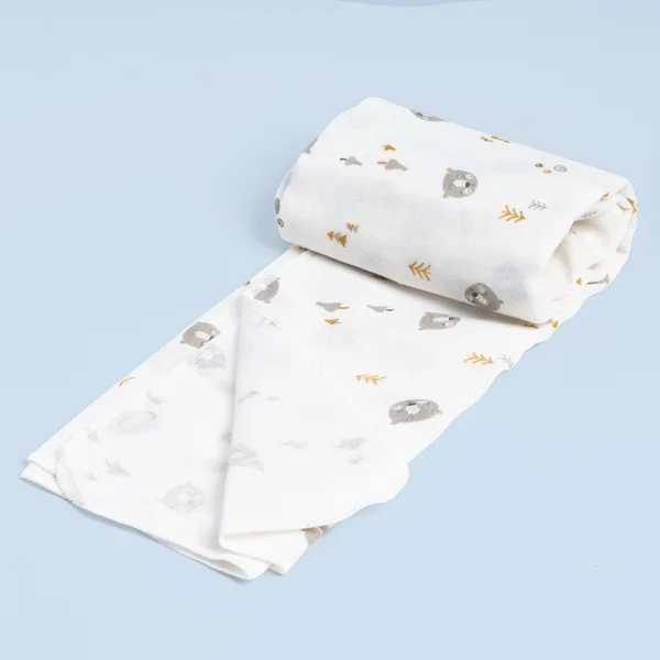 Khăn gạc tắm in hình Animo T2111_NBA007 (75x85cm,1 cái-Giao hoạ tiết ngẫu nhiên)