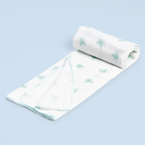 Khăn gạc tắm in hình Animo T2111_NBA007 (75x85cm,1 cái-Giao hoạ tiết ngẫu nhiên)