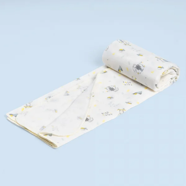 Khăn gạc tắm in hình Animo T2111_NBA007 (75x85cm,1 cái-Giao hoạ tiết ngẫu nhiên)