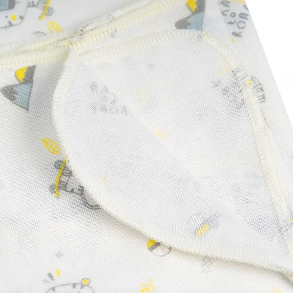 Khăn gạc tắm in hình Animo T2111_NBA007 (75x85cm,1 cái-Giao hoạ tiết ngẫu nhiên)