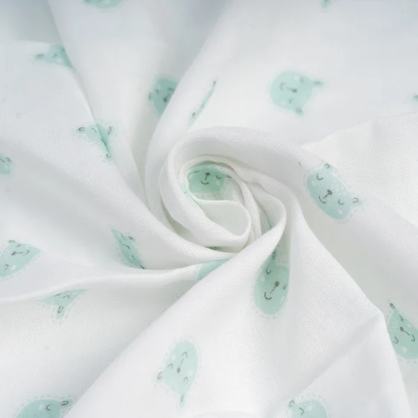 Khăn gạc tắm in hình Animo T2111_NBA007 (75x85cm,1 cái-Giao hoạ tiết ngẫu nhiên)