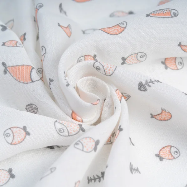 Khăn gạc tắm in hình Animo T2111_NBA007 (75x85cm,1 cái-Giao hoạ tiết ngẫu nhiên)