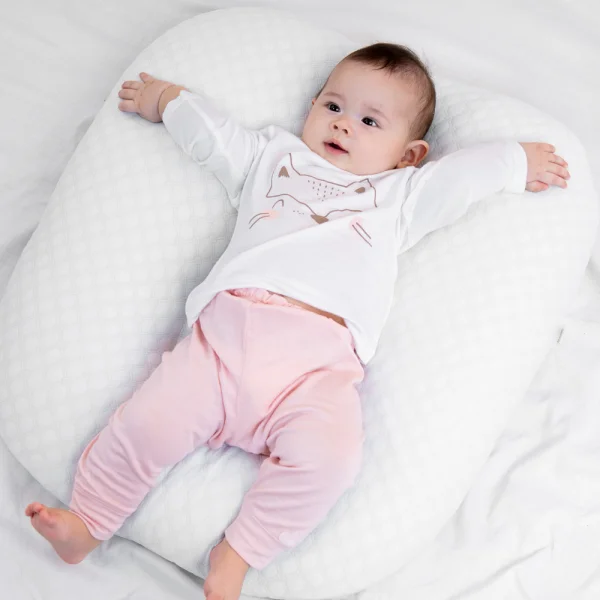 Bộ sơ sinh dài vải modal Animo I0122036 (0-24M,Trắng)