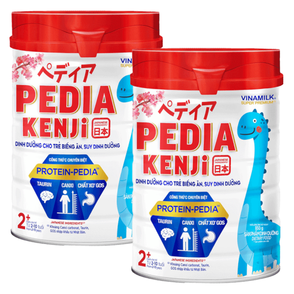 Combo 2 Sữa Pedia Kenji 2+ 850g (2-10 tuổi)