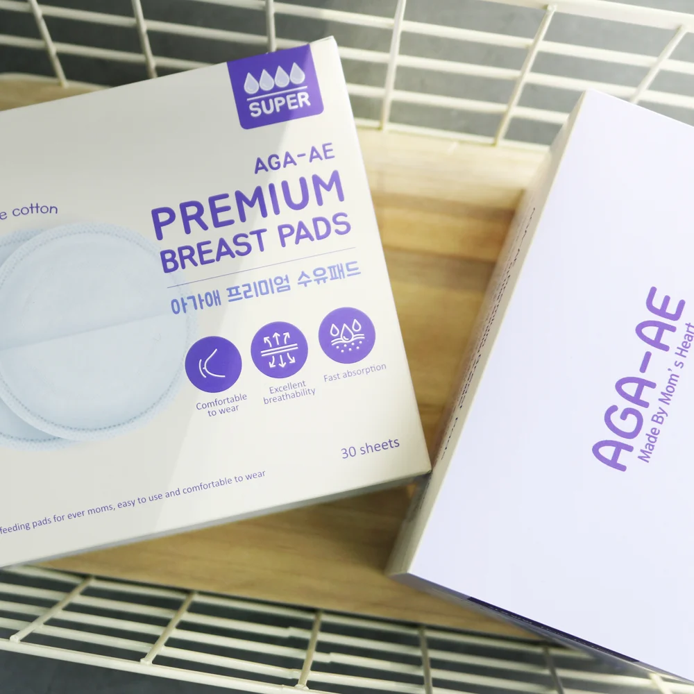 Combo 2 Miếng lót thấm sữa cao cấp AGA-AE (30 miếng/hộp)