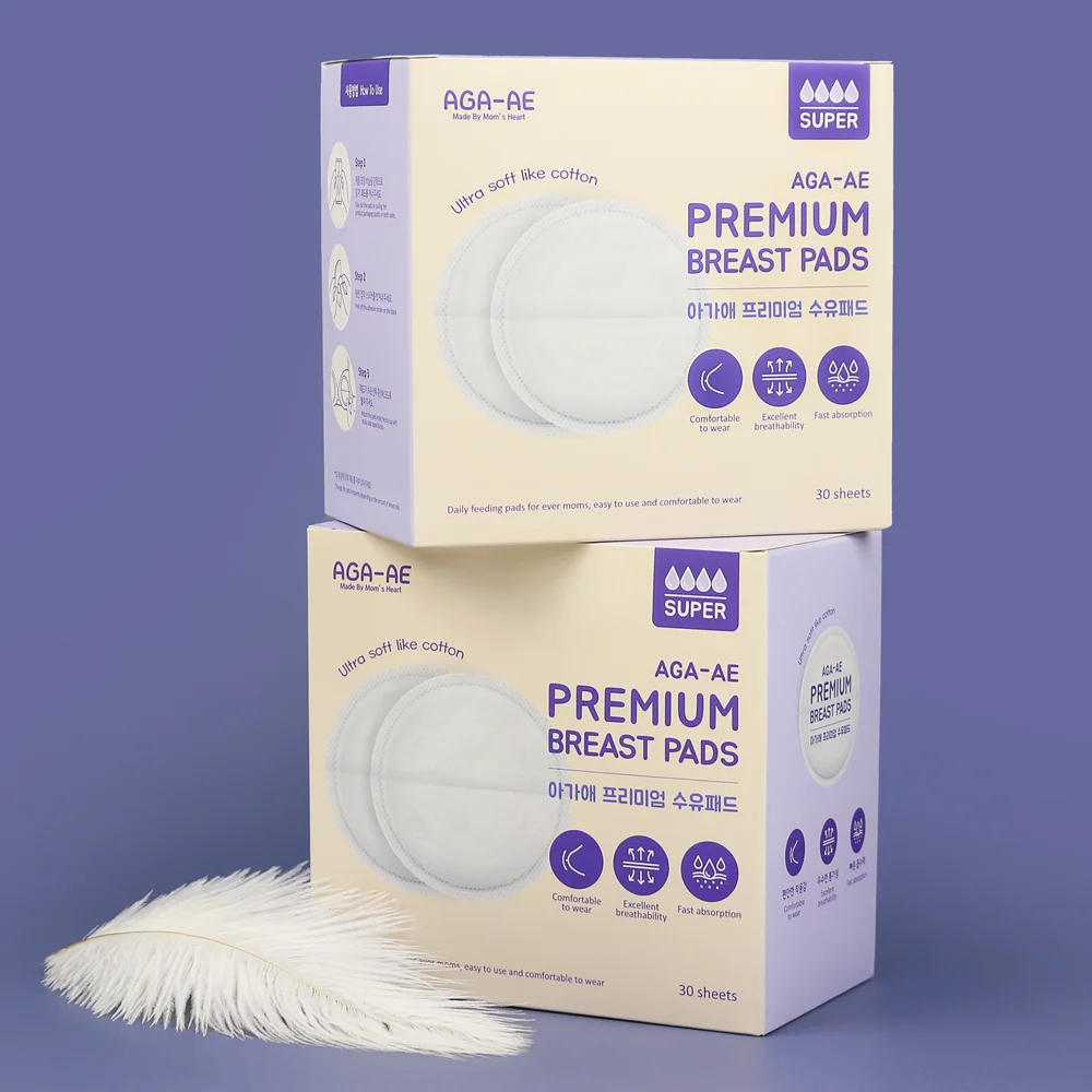 Combo 2 Miếng lót thấm sữa cao cấp AGA-AE (30 miếng/hộp)