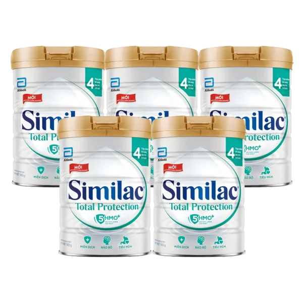Combo 5 Sữa Similac Total Protection 4 900g (2 - 6 tuổi)