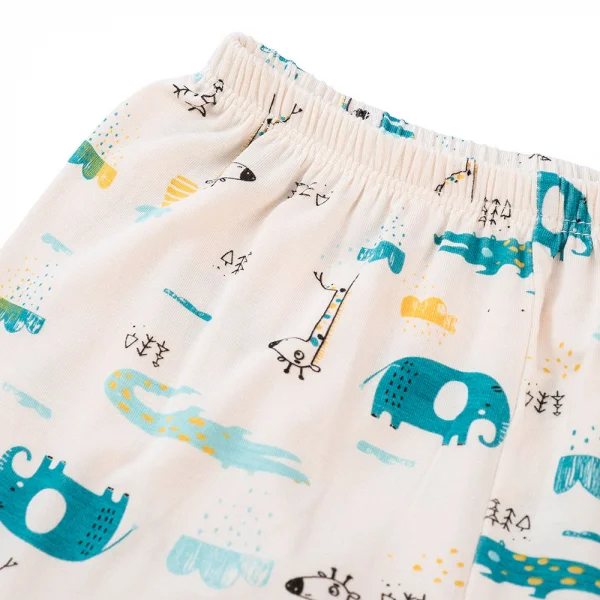 Bộ sơ sinh tính năng dài, vải modal BST Thiên Nga Animo BMC822077 (12-24M,Vàng)