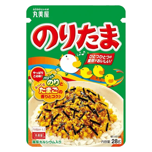 Gia Vị Rắc Cơm Marumiya rong biển và trứng