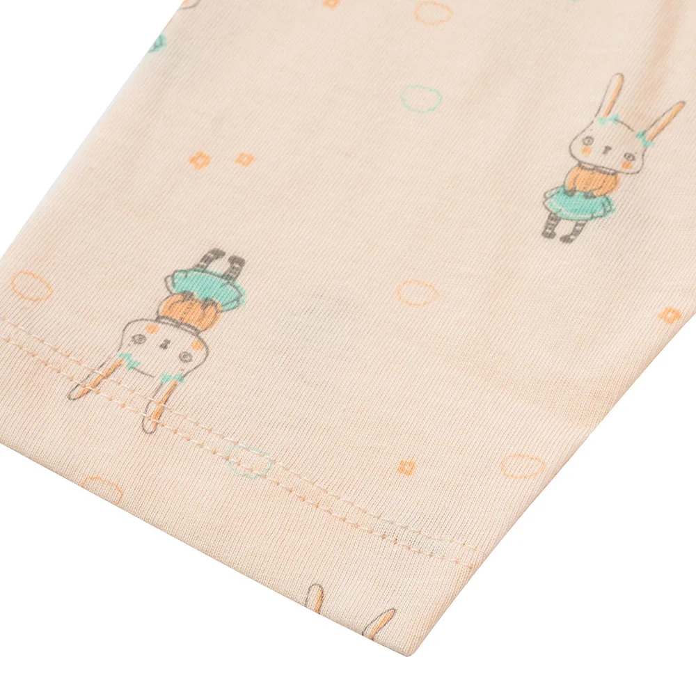 Cặp quần sơ sinh dài Animo NB422054 (NB-9M,Cam-trắng-Giao màu ngẫu nhiên)