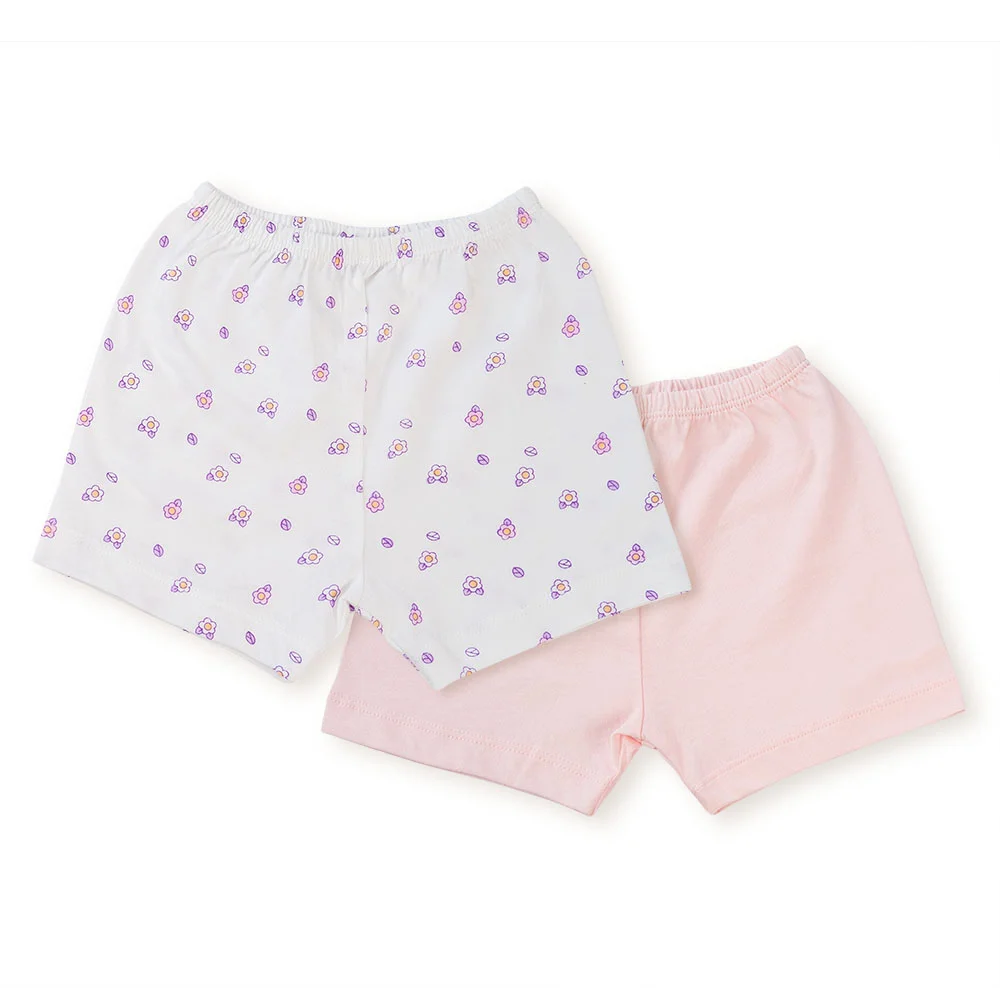 Cặp quần sơ sinh ngắn Animo NB422052 (NB-9M,Hồng-trắng-Giao màu ngẫu nhiên)