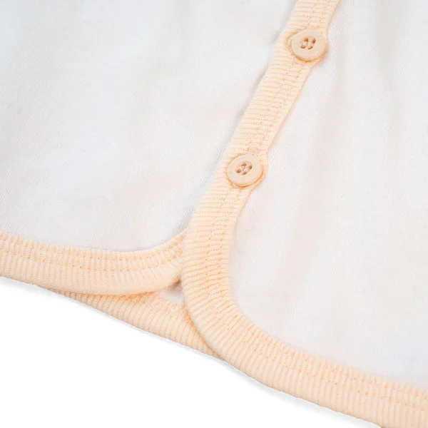 Cặp áo sơ sinh cài giữa tay dài Animo NB422053 (NB,Cam-trắng-Giao màu ngẫu nhiên)