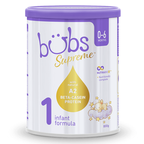 Sữa Bubs Supreme số 1 800g (0-6 tháng)