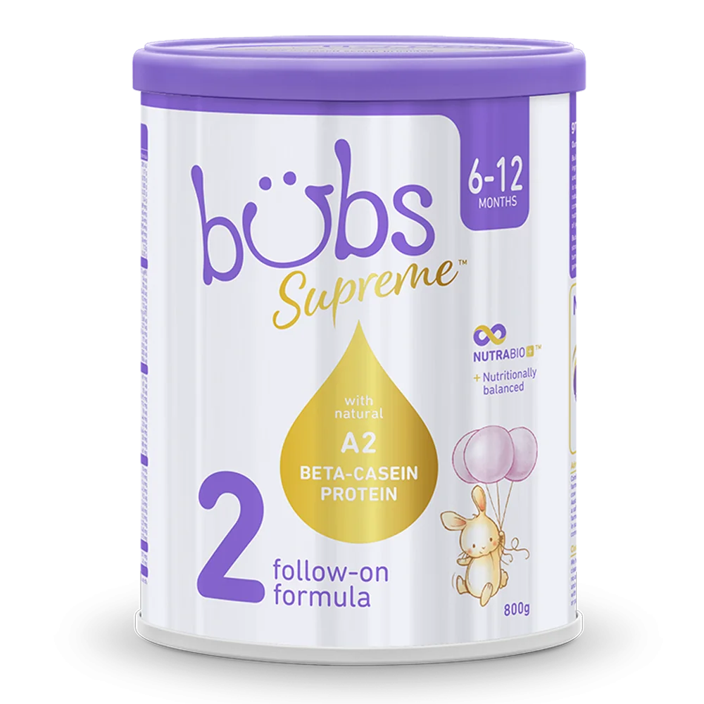 Sữa Bubs Supreme số 2 800g (6-12 tháng)