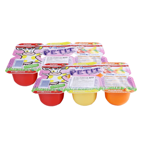 Combo 2 phô mai vị trái cây ( dâu-chuối-mơ) Le Petit Plaisir 50g - Lốc 6