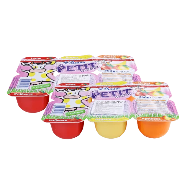 Combo 2 phô mai vị trái cây ( dâu-chuối-mơ) Le Petit Plaisir 50g - Lốc 6