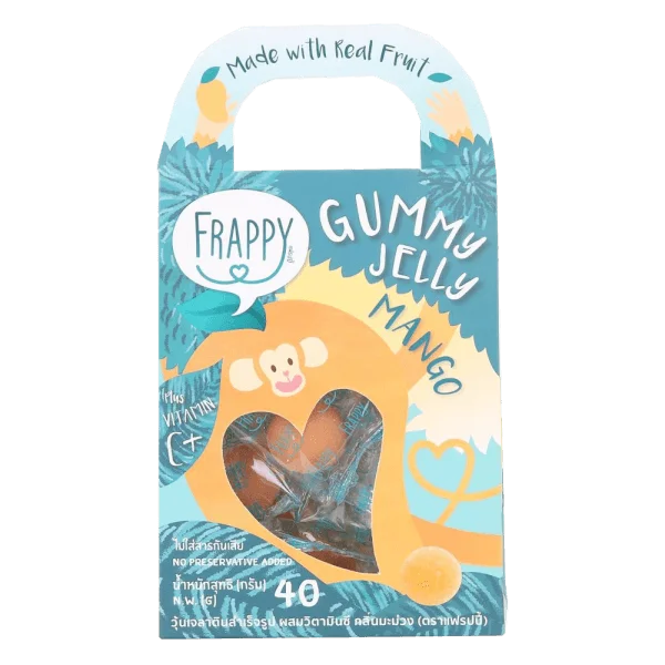 Thực phẩm bổ sung Kẹo dẻo Frappy vị xoài 40g