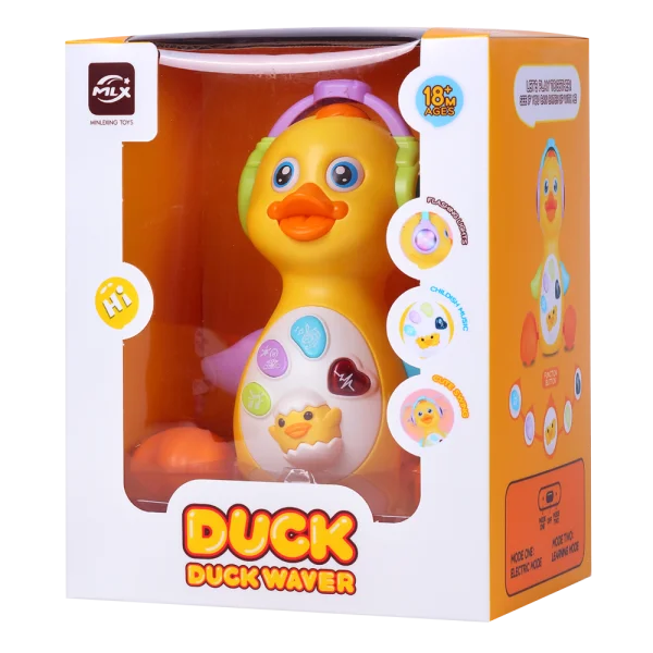 Đồ chơi chú vịt vàng vui nhộn có nhạc và đèn YN490277