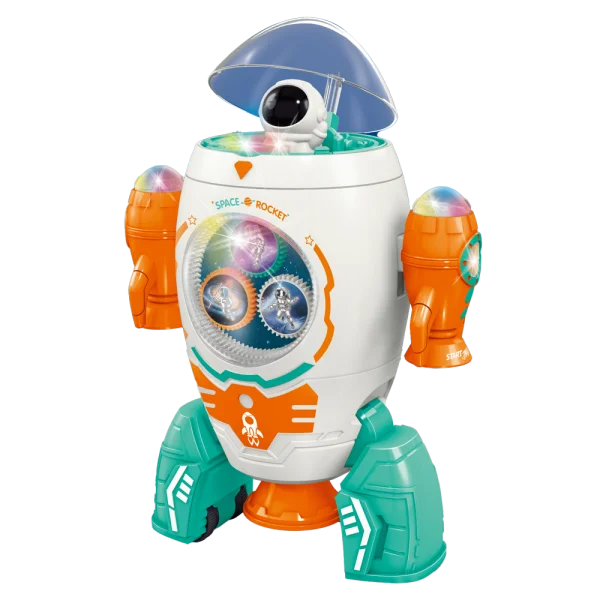 Đồ chơi tên lửa không gian vui nhộn biết nhảy có nhạc và đèn YN488938