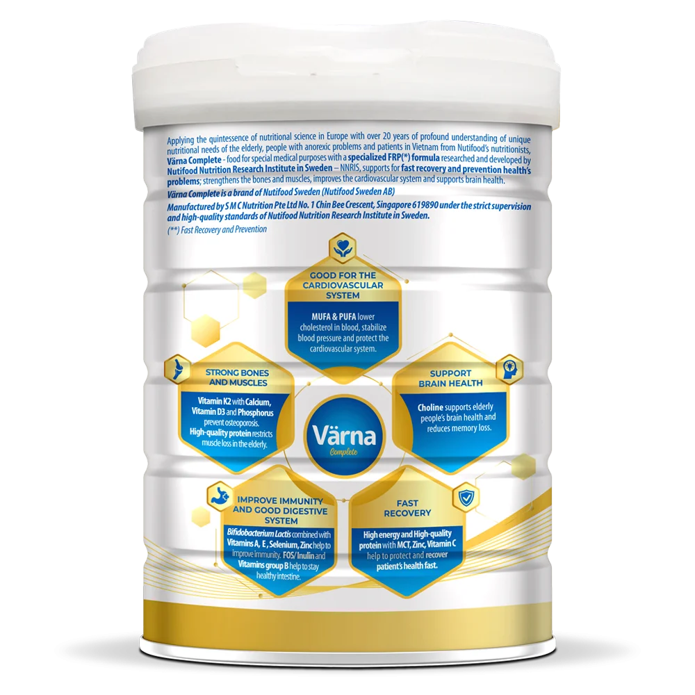 Combo 2 Sữa Nutifood Varna Complete 850g