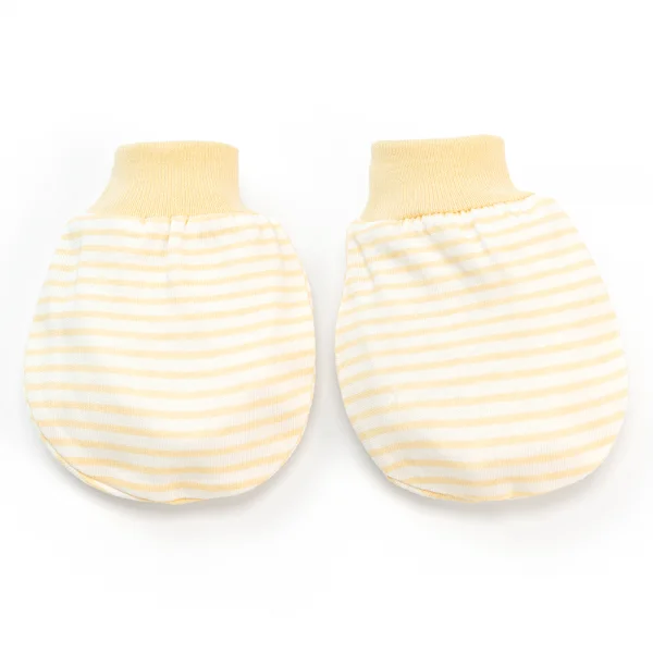 Bộ bao tay chân sơ sinh bo Animo BA1022039 (NB,Vàng sọc)