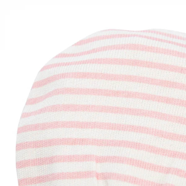 Bộ bao tay chân sơ sinh bo Animo BA1022035 (NB,Hồng sọc)