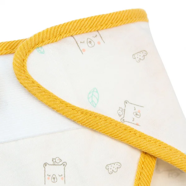 Set 5 tã vải sơ sinh Animo BA1022078 (NB,Vàng họa tiết-Giao hoạ tiết ngẫu nhiên)