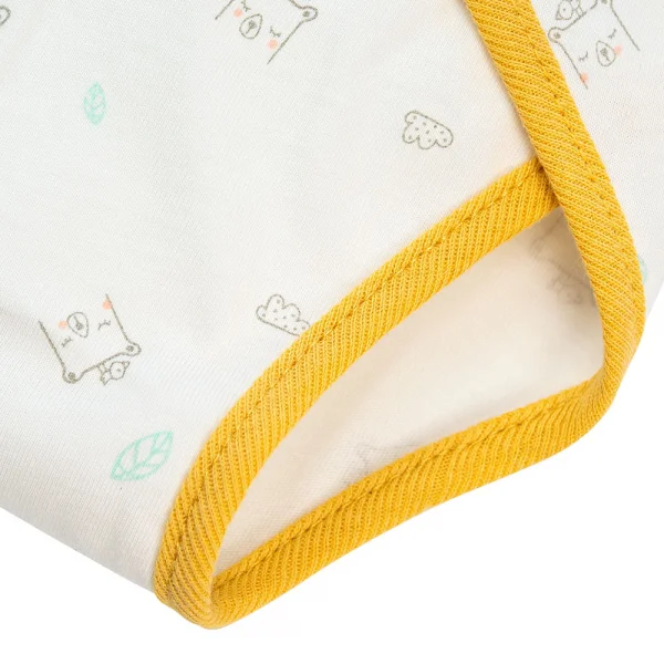 Set 5 tã vải sơ sinh Animo BA1022078 (NB,Vàng họa tiết-Giao hoạ tiết ngẫu nhiên)